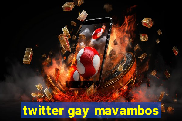 twitter gay mavambos